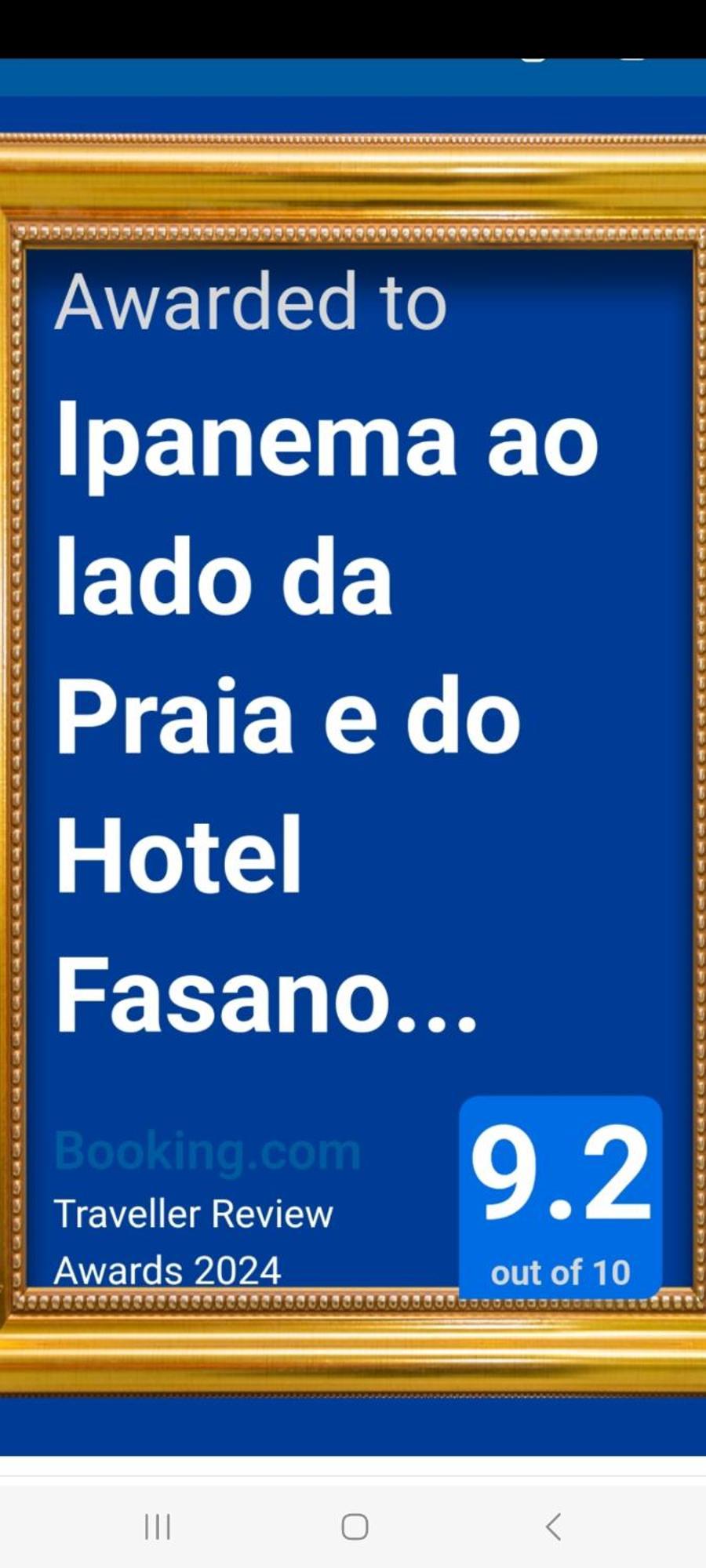 Ipanema Posto8 Com 1Quarto E 1Mesanino Flat40M2 Rua Hotel Fasano Rio de Janeiro Exteriör bild
